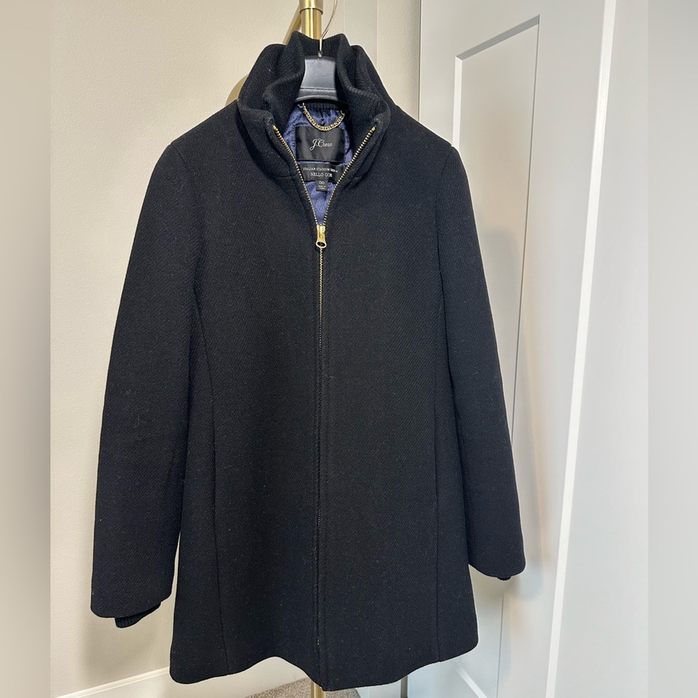 J Crew Wool Coat - Size 00